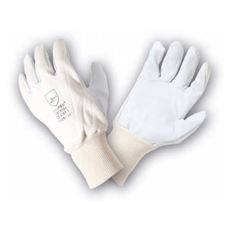 VOC0121 - Montážní rukavice s dlaní z lícové koziny/jehnětiny( elastická manžeta)
