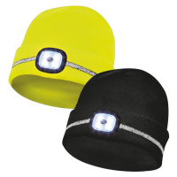 Čepice S LED černá