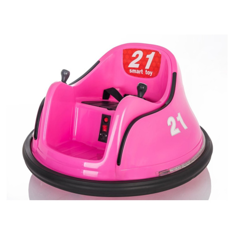 mamido  Elektrické vozítko Autodrom 360 s Joystickem růžové