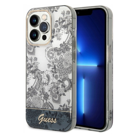 Guess GUHCP14XHGPLHG iPhone 14 Pro Max 6,7 šedá/grey hardcase Porcelain C