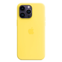 iPhone 14 Pro Max Silicone Case with MS - C.Yellow