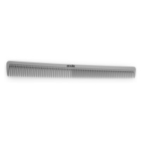 Andis 3932 Barber taperin comb, grey - holičský kombinovaný hřeben