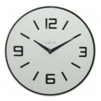 Designové nástěnné hodiny 8148wi Nextime Shuwan 43cm