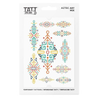 TATTonMe Voděodolné dočasné tetovačky Umění Aztékův mix
