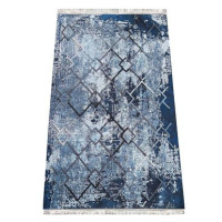 Kusový koberec Hypnotik modrý 80 × 150 cm