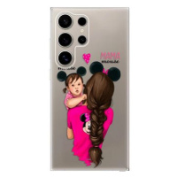 iSaprio Mama Mouse Brunette and Girl - Samsung Galaxy S24 Ultra