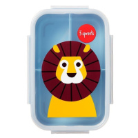 3 SPROUTS - Krabička na jídlo Bento Lion Blue