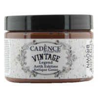 Kamínková barva Cadence Vintage Legend Antique gesso 150ml-brown hnědá Aladine