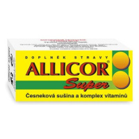 NATURVITA Allicor Super česnek + Vitamin 60 tablet