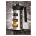 BERLINGERHAUS Konvice na čaj a kávu french press 600 ml Black Silver Collection BH-7806