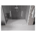 MEXEN/S Velar Duo posuvné sprchové dveře 180, transparent, białe 871-180-000-02-20