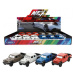 Teddies Auto Welly 2020 Jeep Gladiatotor kov/plast 12cm 4 barvy na zpětné natažení 12ks v boxu