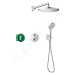 Hansgrohe 27954000 - Sprchový set 280, s termostatem Ecostat S pod omítku, chrom