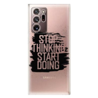 iSaprio Start Doing - black pro Samsung Galaxy Note 20 Ultra