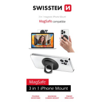 SWISSTEN 3in1 MagStick IPHONE MOUNT BLACK (kompatibilní s MagSafe)