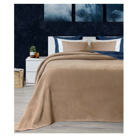 Deka Twin hnědá &amp; modrá L&#039;essentiel