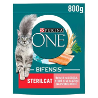 Purina ONE Bifensis Sterilcat s lososem a pšenicí 800 g