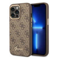 Pouzdro Guess GUHCP14XHG4SH iPhone 14 Pro Max hnědý