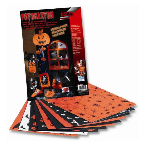 Papír - Halloween - 300 g/m2 - 10 listů (50 × 70 cm) Bringmann - Folia Paper
