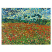 Obrazová reprodukce Poppy Fields, Vincent van Gogh, 40 × 30 cm