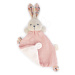 Textilní zajíček na mazlení Coquelicot Rabbit Poppy Doudou K'doux Kaloo růžový 20 cm z jemného m