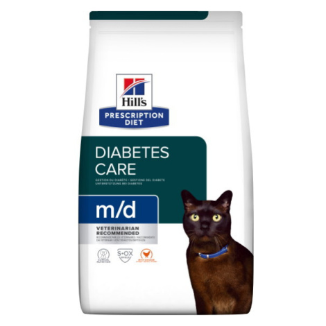 Hill's Prescription Diet m/d  Diabetes/Weight Management suché krmivo pro kočky 1,5 kg Hill's Prescription Diet™