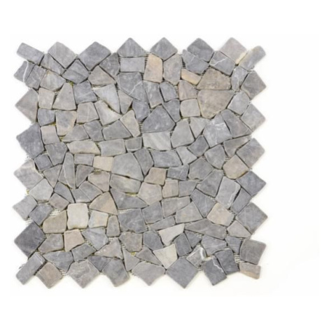 Divero 622 Mramorová mozaika šedá 1 m²