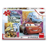 Puzzle Cars kamarádi 3x55 dílků