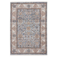 Modro-krémový běhoun 80x300 cm Vintage – Think Rugs