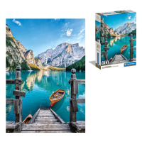 Puzzle 500 Braies lake Compact