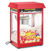 Malý Stroj Na Popcorn Výkon 1 600 W, Ušlechtilá Ocel, Tvrzené Sklo A