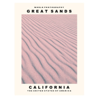 Fotografie Great Sands (California, USA), 30x40 cm