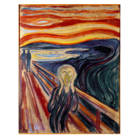 Munch, Edvard - Obrazová reprodukce The Scream, 1893, (30 x 40 cm)