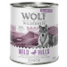 Wolf of Wilderness, 12 x 800 g - 11 + 1 zdarma! - "Free-Range Meat" Senior Wild Hills - kachní a