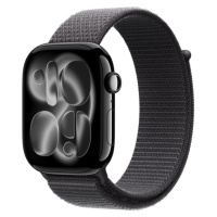 Apple Watch 49/46/45/44mm tmavě šedý provlékací sportovní řemínek