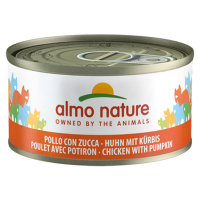Almo Nature konzervy 24 x 70 g - Kuře s dýní