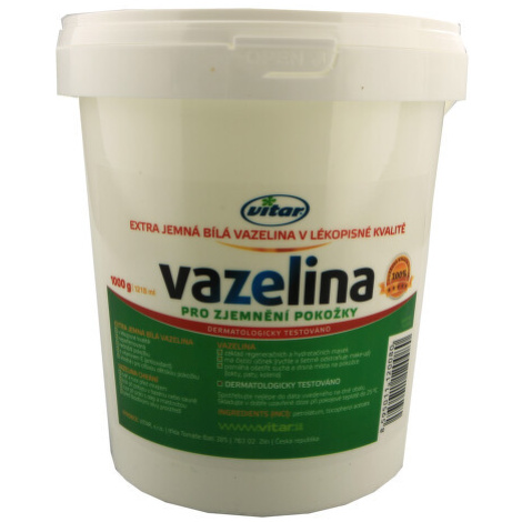 Vitar Vazelina extra jemná bílá 1000g Vitar Veteriane