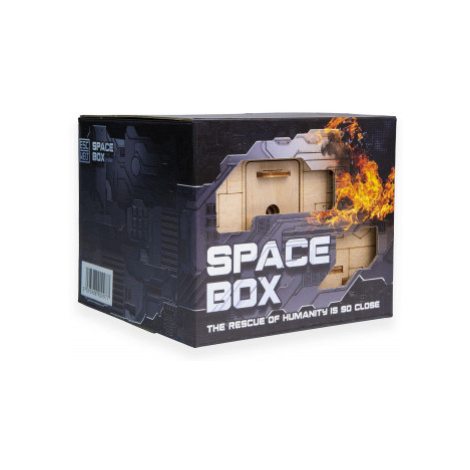 Dřevěný hlavolam Space Box Escape Welt