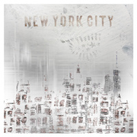 Fotografie Modern New York City Skylines, Melanie Viola, 40 × 40 cm