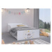 Kvalitní dětská postel s kočičkou a hvězdami