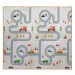 Hrací podložka pro děti MILLY MALLY 197x177 cm - Happy Zoo