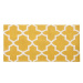 Žlutý bavlněný koberec 80x150 cm SILVAN, 62661