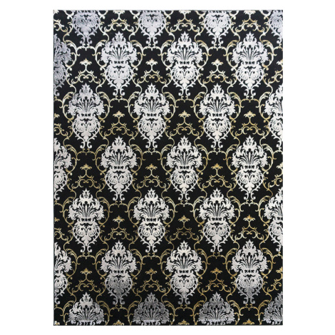 Berfin Dywany Kusový koberec Elite 23282 Black Gold - 200x290 cm