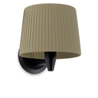 FARO SAMBA černá/skládaná zelená nástěnná lampa