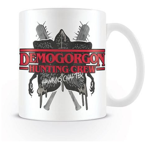 Hrnek Stranger Things - Demogorgon Hunting Crew Pyramid