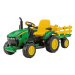 Peg Perego John Deere Ground Force s přívěsem