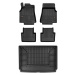 Set 3D gumové rohože Mercedes A W169 Hb 2004-2012 g