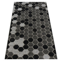 Berfin Dywany Kusový koberec Lagos 1675 Dark Grey (Silver) - 80x150 cm