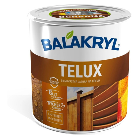 BALAKRYL Silnovrstvá lazura na dřevo Telux dub 0,7 kg