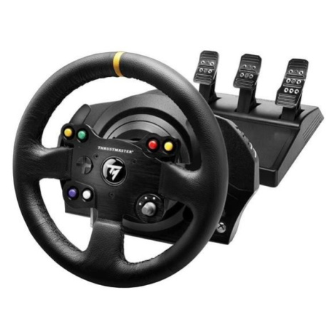 Thrustmaster Sada volantu a pedálů TX Leather Edition